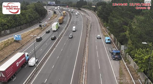 M4 - J25 Caerleon (East)