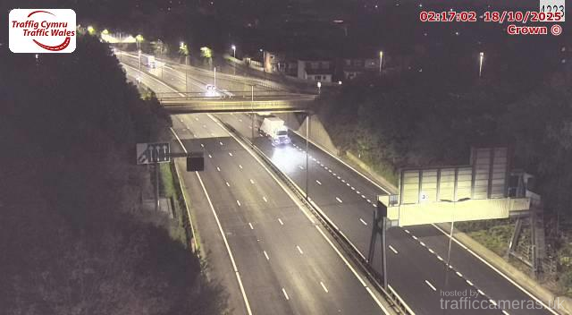 M4 - J25 Caerleon (East)