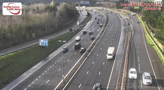 M4 - J25 Caerleon (East)