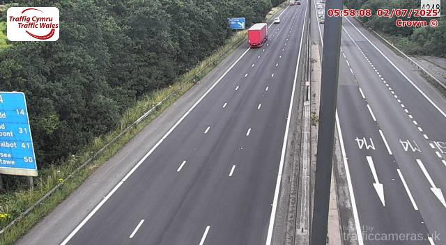 M4 - J26 Malpas Straight (E)