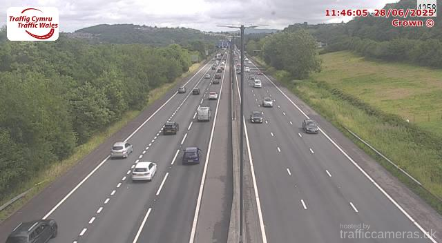 M4 - J26 - J27 Allt-yr-yn (E)