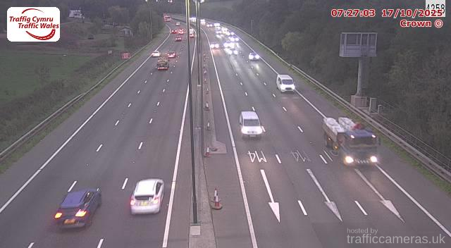 M4 - J26 - J27 Allt-yr-yn (E)