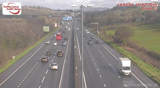 M4 - J26 - J27 Allt-yr-yn (E)