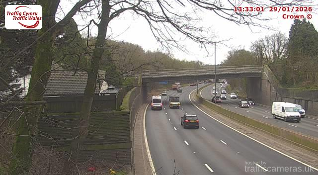 M4 - J27 - 28 Bassaleg (W)