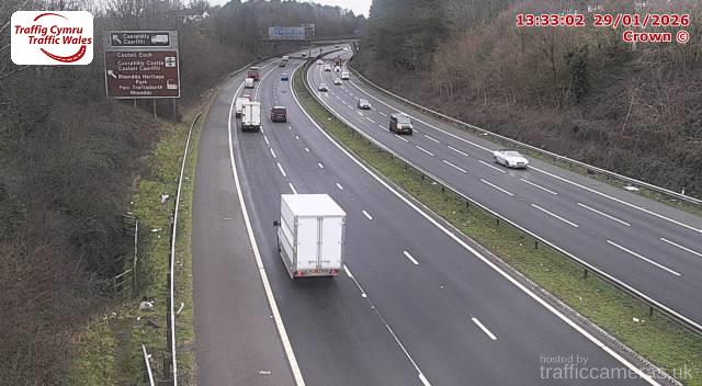 M4 - J30 - 32 Rhiwbina (W)