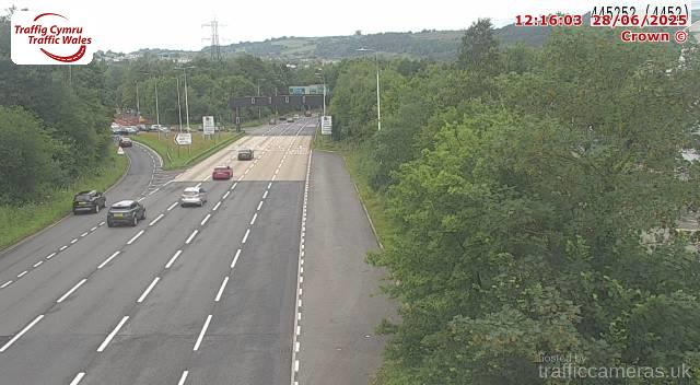 M4 - J32 West of Coryton (W)