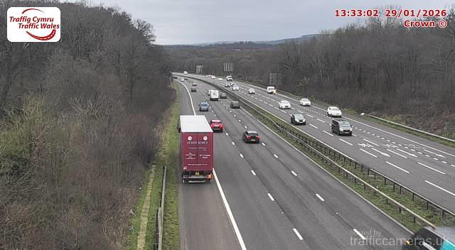 M4 - J33 West of Capel Llanilltern