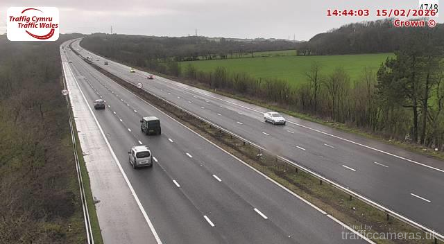 M4 - J36 - 37 Stormy Down (W)