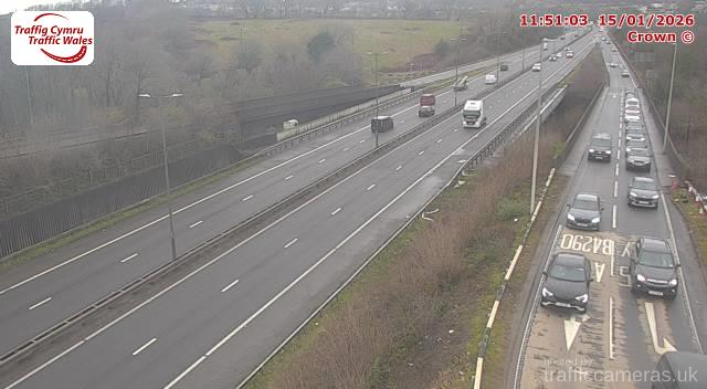 M4 - J43 Llandarcy (E)