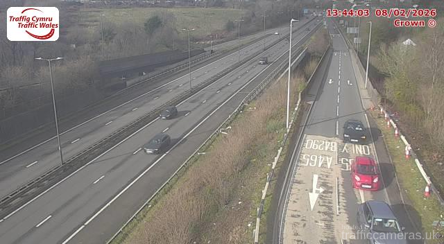 M4 - J43 Llandarcy (E)