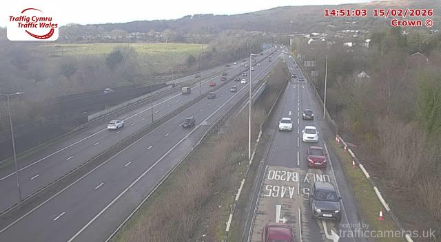 M4 - J43 Llandarcy (E)