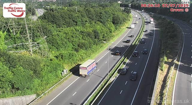 M4 - J44 Lon Las (E)