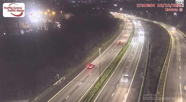 M4 - J44 Lon Las (E)