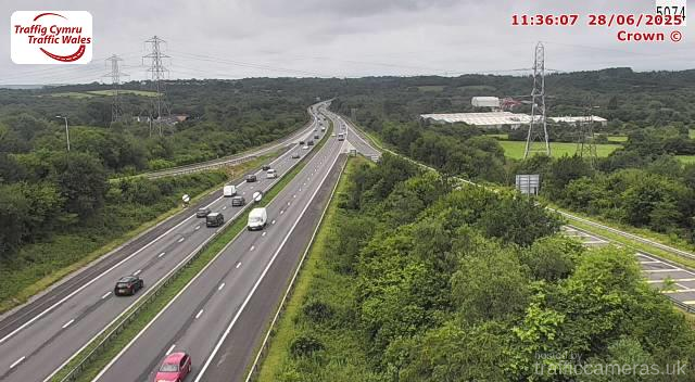 M4 - J46 Llangyfelach (E)