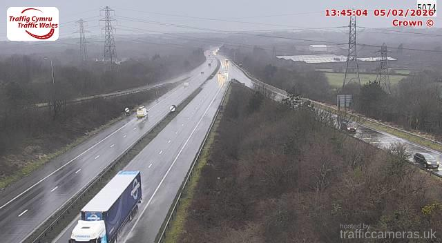 M4 - J46 Llangyfelach (E)