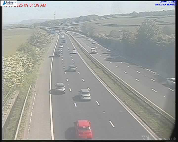 M6 387/1A NB J18-J19