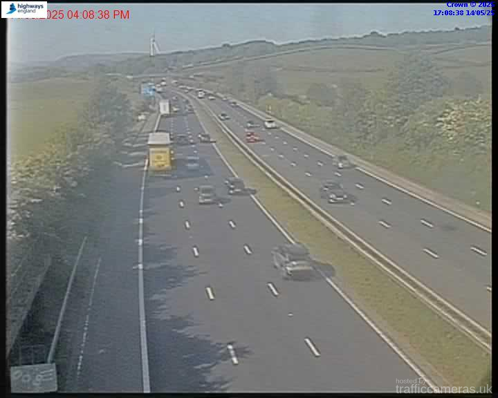 M6 387/1A NB J18-J19