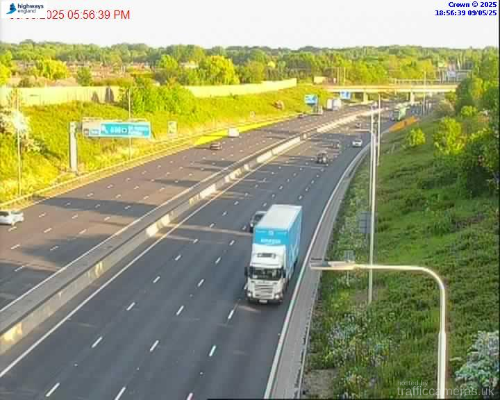 M6 316/1A J23-J24 LIVERPOOL RD