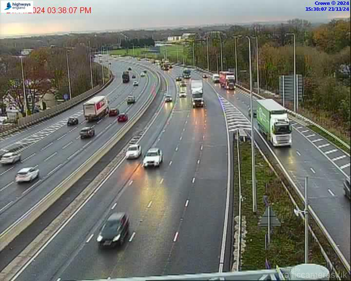 M6 312/4B J23 NW RCC ROB LANE