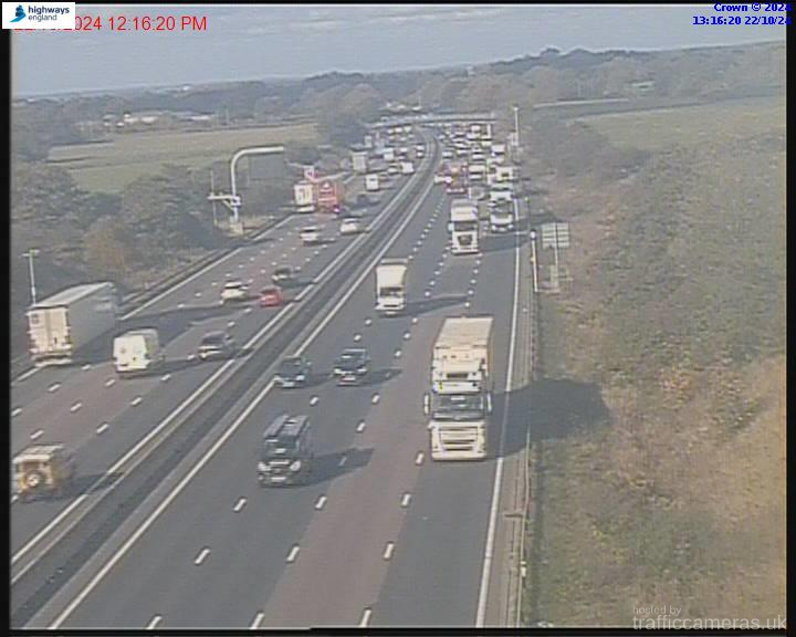 M6 271/6A J17 NB J17 SANDBACH