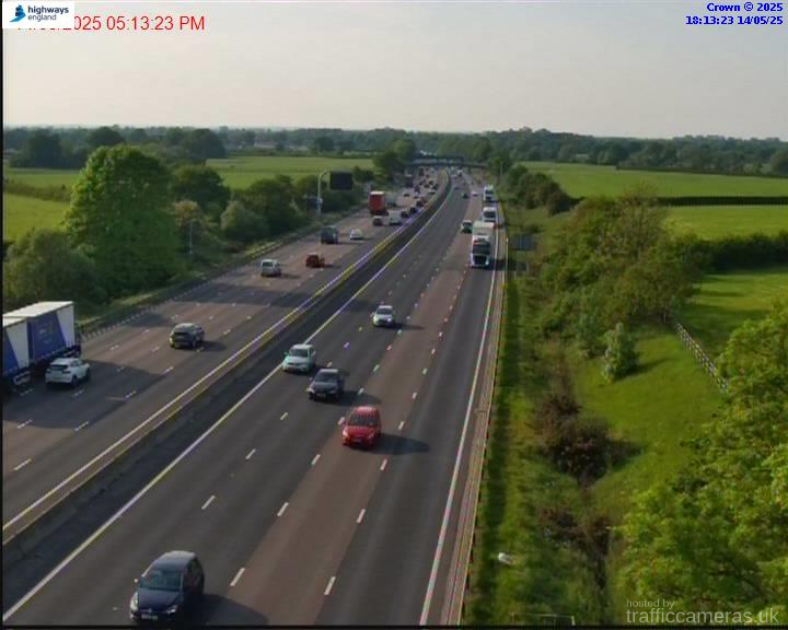 M6 271/6A J17 NB J17 SANDBACH