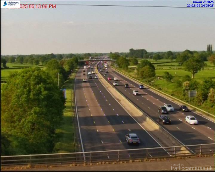 M6 261/6L J16 BARTHOMLEY