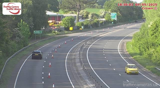 A449 - South of Raglan Junction
