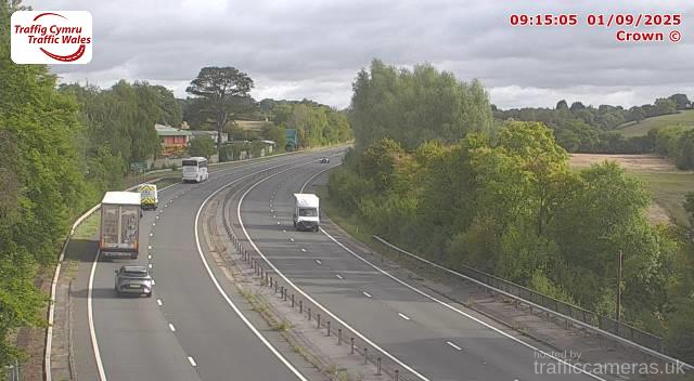 A449 - South of Raglan Junction