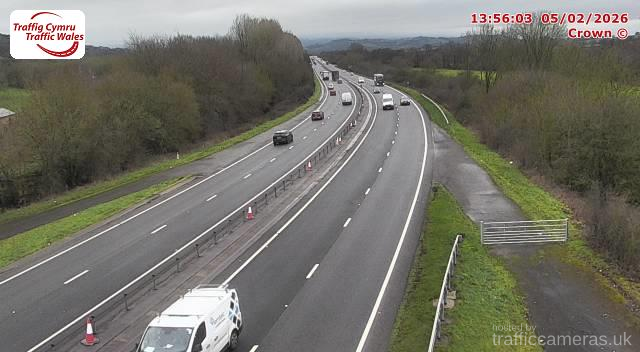 A449 - South of Raglan Junction
