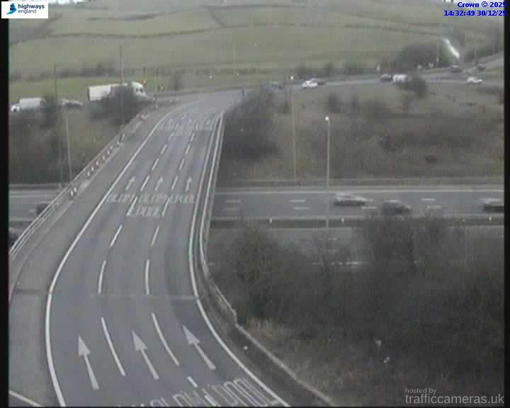 M62 64/7K J20 THORNHAM