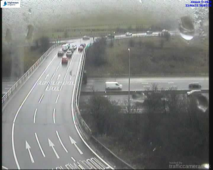 M62 64/7K J20 THORNHAM