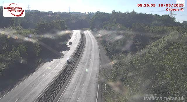 A465 - Abergavenny West Off-slip