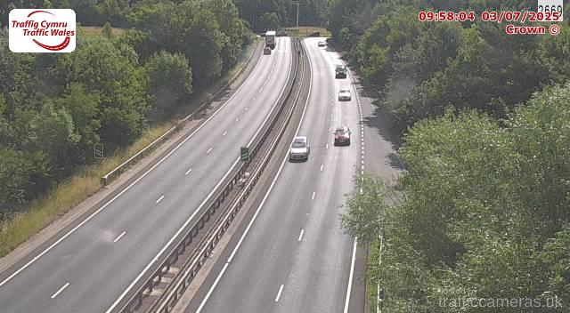 A465 - Abergavenny West Off-slip