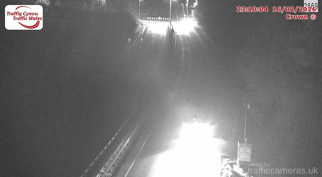 A465 - Abergavenny West Off-slip