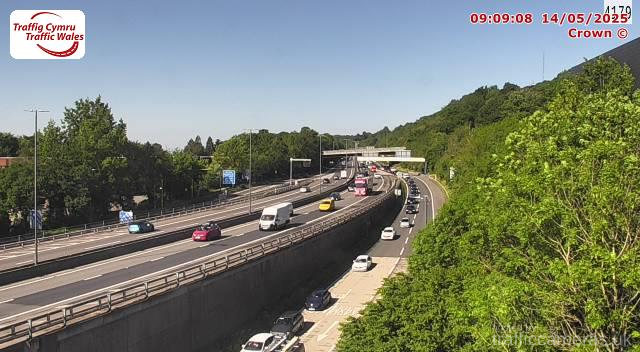 M4 - J24 Coldra (Eastbound)