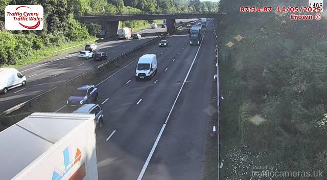 M4 - J33 Westbound Approach