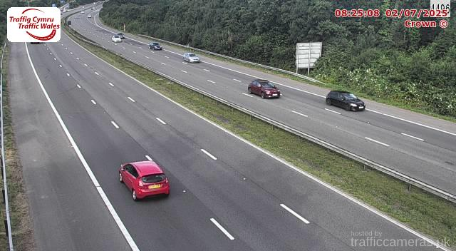 M4 - J33 Westbound Approach
