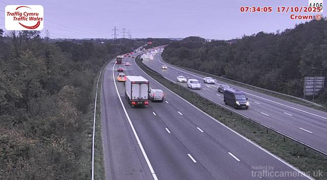 M4 - J33 Westbound Approach