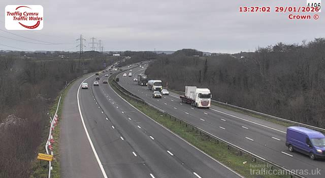 M4 - J33 Westbound Approach