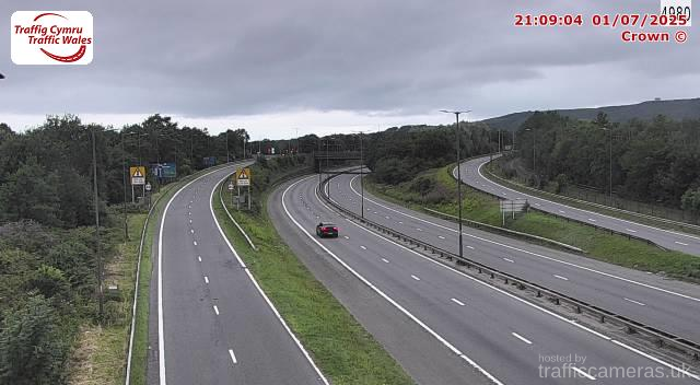 M4 - J43 Llandarcy (Eastbound)