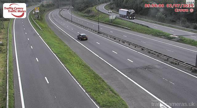 M4 - J43 Llandarcy (Eastbound)