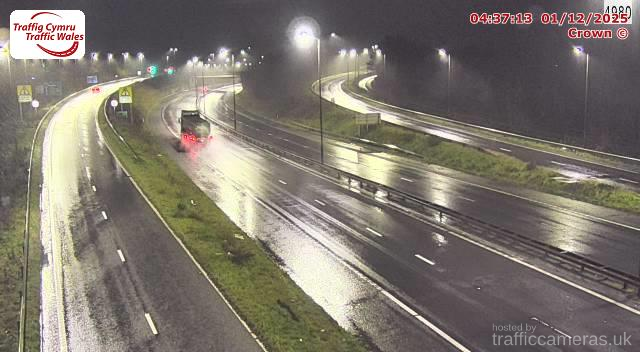 M4 - J43 Llandarcy (Eastbound)