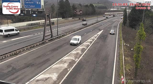 M4 - J43 Llandarcy (Eastbound)