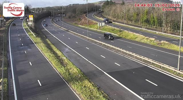 M4 - J43 Llandarcy (Eastbound)