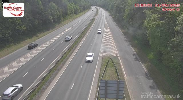 A55 - J35 Dobs Hill (Westbound)