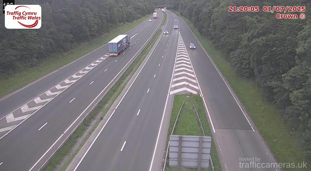 A55 - J35 Dobs Hill (Westbound)