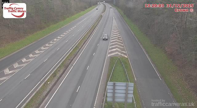 A55 - J35 Dobs Hill (Westbound)