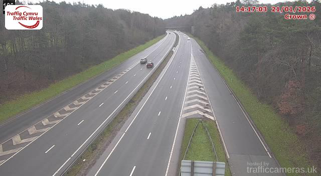 A55 - J35 Dobs Hill (Westbound)