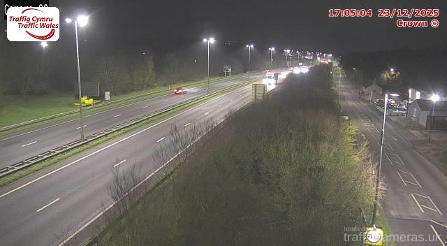 A55 - J32a Pentre Halkyn (Eastbound)