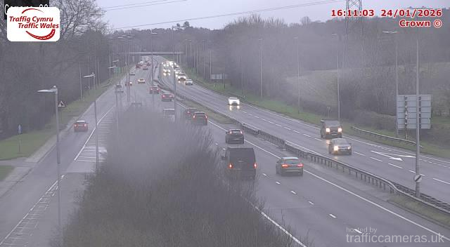 A55 - J32a Pentre Halkyn (Eastbound)